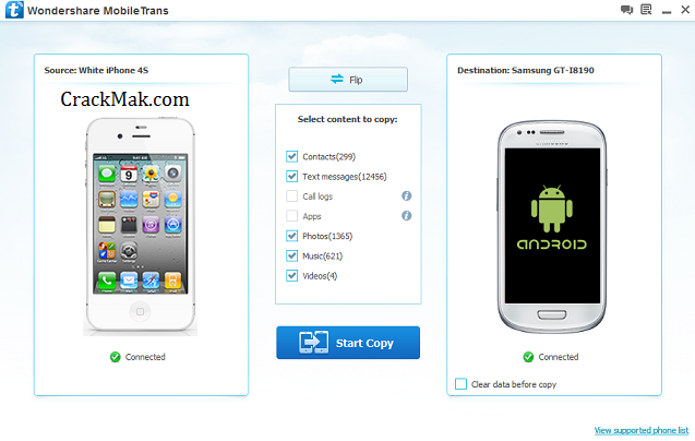 Wondershare MobileTrans 8.3.3 Crack + Serial Key {2023} Latest