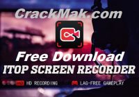 iTop Screen Recorder Pro 4.2.0.1086 Crack + Activation Key