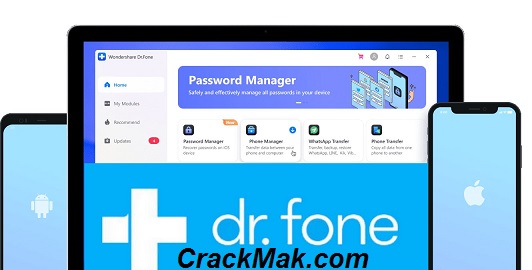 Wondershare Dr.Fone 13.3.5 Crack With License Key Download