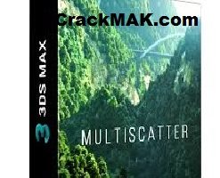 MultiScatter 1.626 Crack 3ds MAX 2023-2024 Latest Version Free