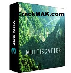 MultiScatter 1.626 Crack 3ds MAX 2023-2024 Latest Version Free