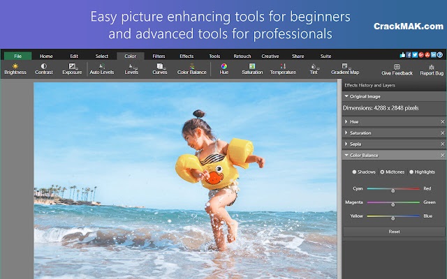 PhotoPad Image Editor 11.81 Crack + License Key Full Version